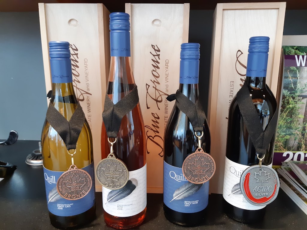 Blue Grouse Estate Winery | 2182 Lakeside Rd, Duncan, BC V9L 6M3, Canada | Phone: (250) 743-3834