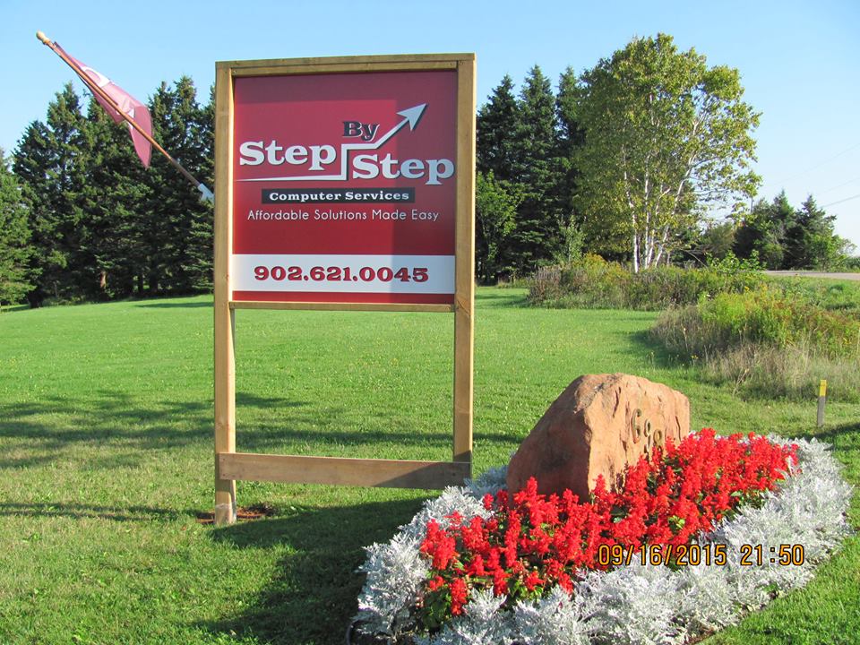 Step By Step Computer Services | 698 Colville Rd, North Wiltshire, PE C0A 1Y0, Canada | Phone: (902) 621-0018