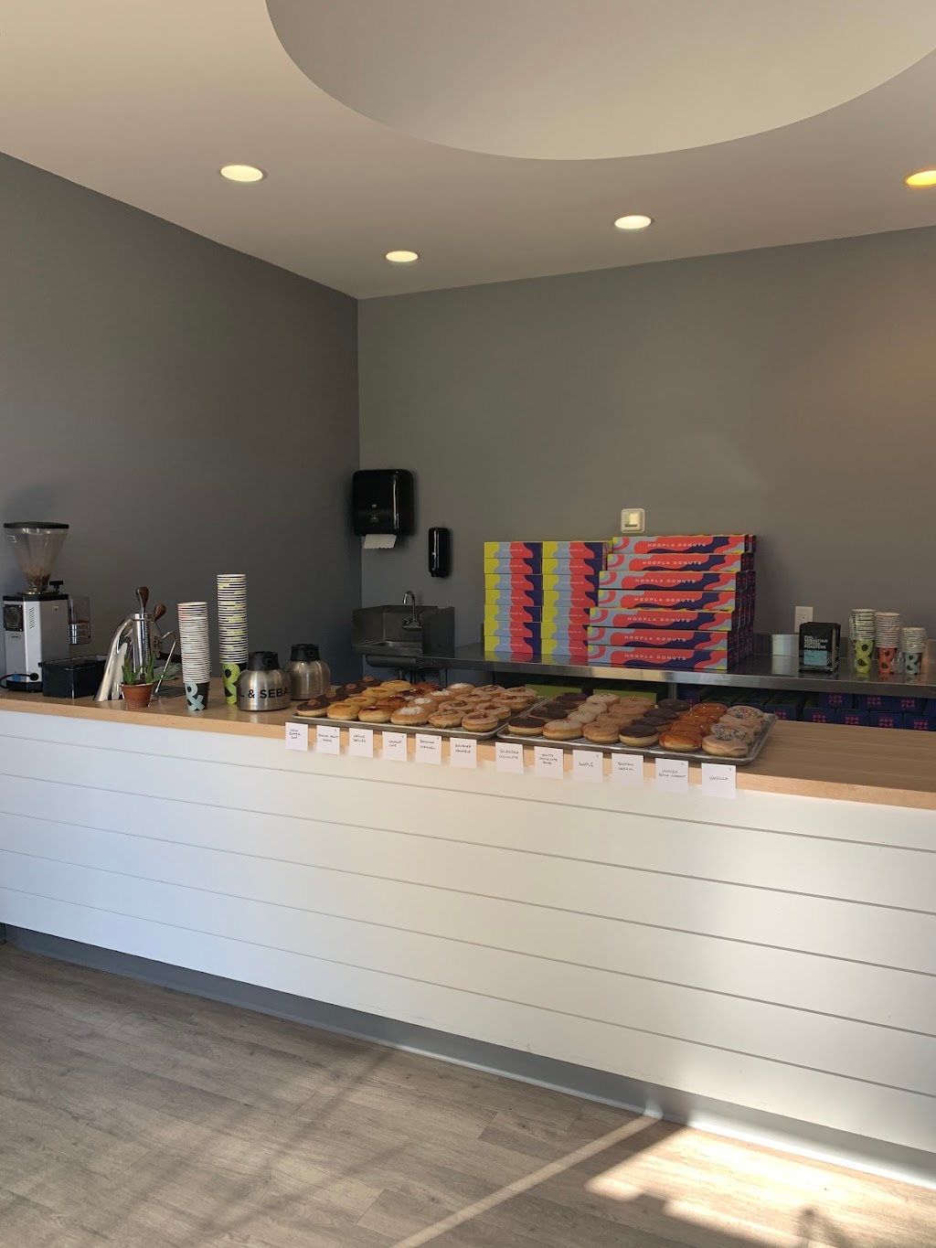 Hoopla Donuts - Manchester | 546 42 Ave SE, Calgary, AB T2G 1Y6, Canada | Phone: (403) 261-1885