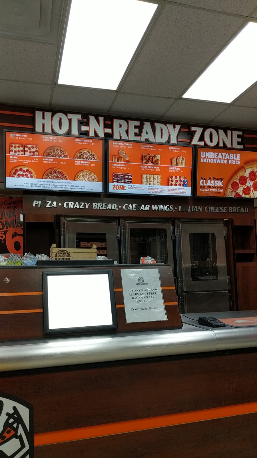 Little Caesars Pizza | 779 Pembroke St E, Pembroke, ON K8A 3L8, Canada | Phone: (613) 732-2500