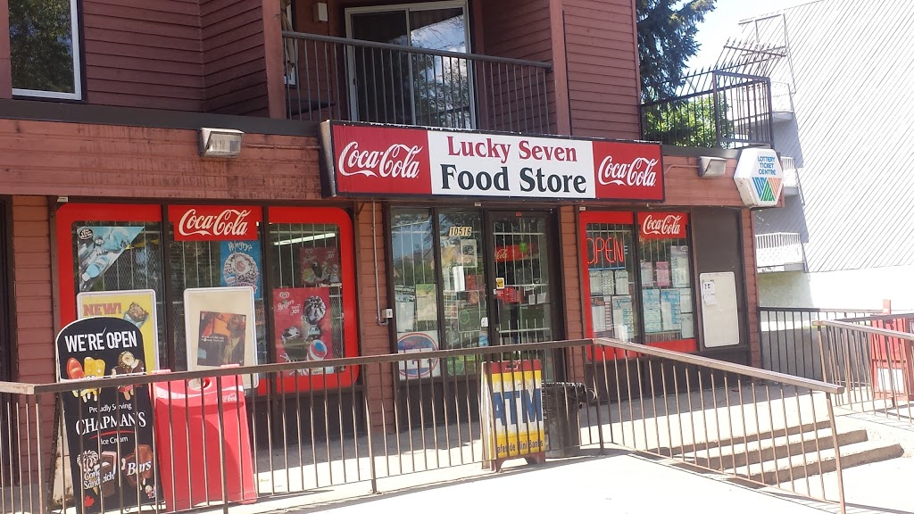 Lucky 7 Food Store | convenience store | 10514 92 St NW, Edmonton, AB T5H 1T8, Canada | 7804258097 OR +1 780-425-8097