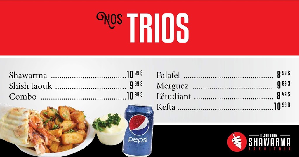 Shawarma Lavaltrie | 536 Rue Notre-Dame, Lavaltrie, QC J5T 1K6, Canada | Phone: (450) 586-1010