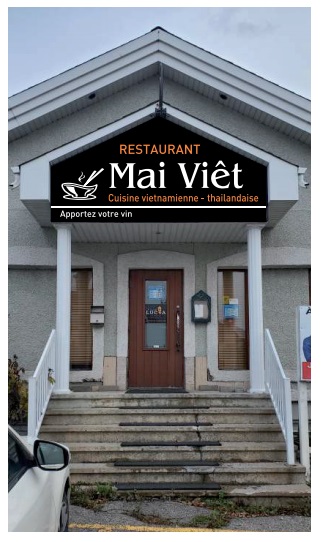 Restaurant Mai Viet | 482 Bd Adolphe-Chapleau, Bois-des-Filion, QC J6Z 1J8, Canada | Phone: (450) 818-5038