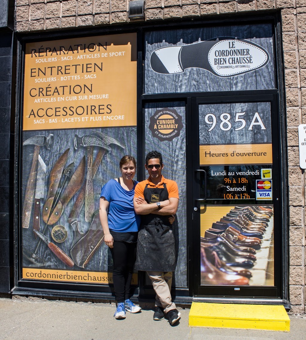 La Cordonnerie du Cordonnier Bien Chaussé | 985A Bd de Périgny, Chambly, QC J3L 4P3, Canada | Phone: (450) 403-7300