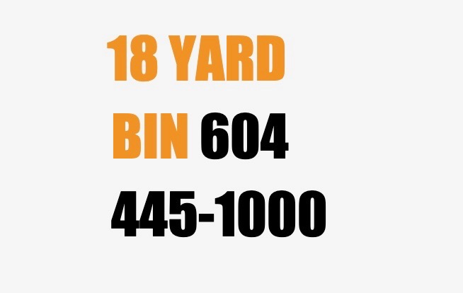 Orange Bins - Bin rental Burnaby | 4111 Hastings St, Burnaby, BC V5C 6T7, Canada | Phone: (604) 445-1000