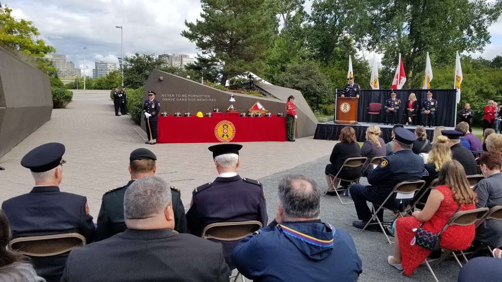 Canadian Firefighters Memorial | 200 Lett St, Ottawa, ON K1R 0A8, Canada | Phone: (613) 786-3024