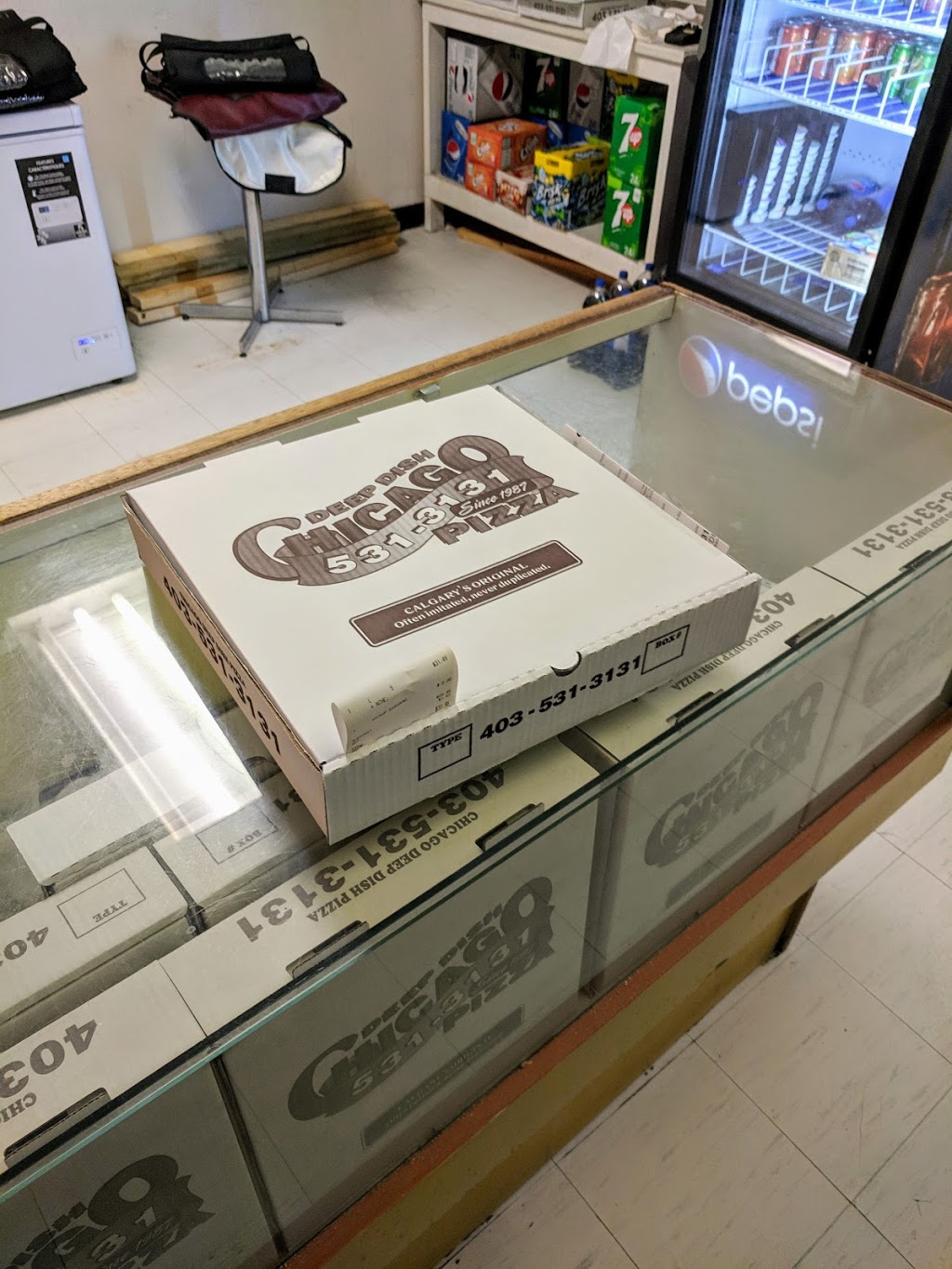 Chicago Deep Dish Pizza - Calgarys Original | 211 153 Ave SE, Calgary, AB T2X 2K2, Canada | Phone: (403) 531-3131