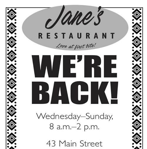 Janes | 43 Main St, Derby Line, VT 05830, USA | Phone: (540) 847-1594