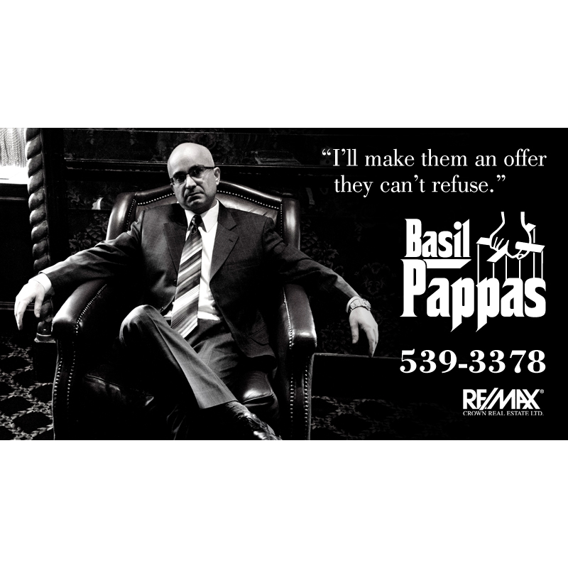Basil Pappas - RE/MAX Crown Real Estate | 2350 2nd Ave, Regina, SK S4R 1A6, Canada | Phone: (306) 539-3378