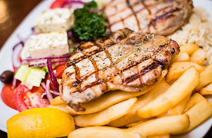 Restaurant Souvlaki Village Grec | boulevard 2h2, 4491 Boulevard Samson, Laval, QC H7W 2H2, Canada | Phone: (450) 681-3333