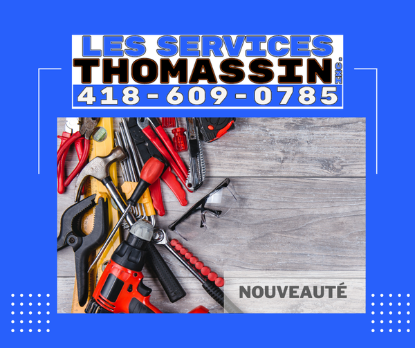 LES SERVICES THOMASSIN INC. | 1099 Rue Carr Laroche, Val-Alain, QC G0S 3H0, Canada | Phone: (418) 609-0785