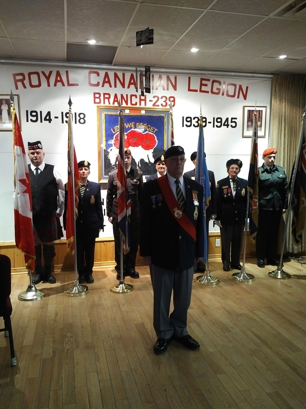 Royal Canadian Legion Branch 239 | 96 King St E, Bobcaygeon, ON K0M 1A0, Canada | Phone: (705) 738-2710