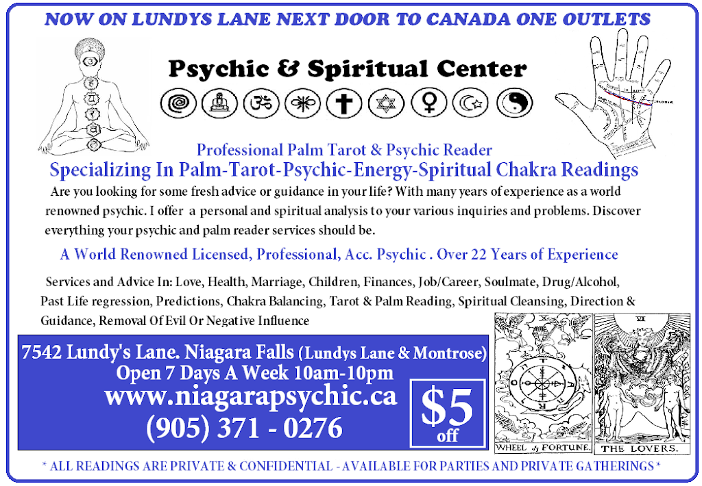 Psychic & Spiritual Centre - 6300 Colborne St, Niagara Falls, ON L2J ...