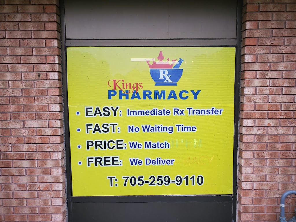 Kings Pharmacy | 525 West Street S, Orillia, ON L3V 5H2, Canada | Phone: (705) 259-9110