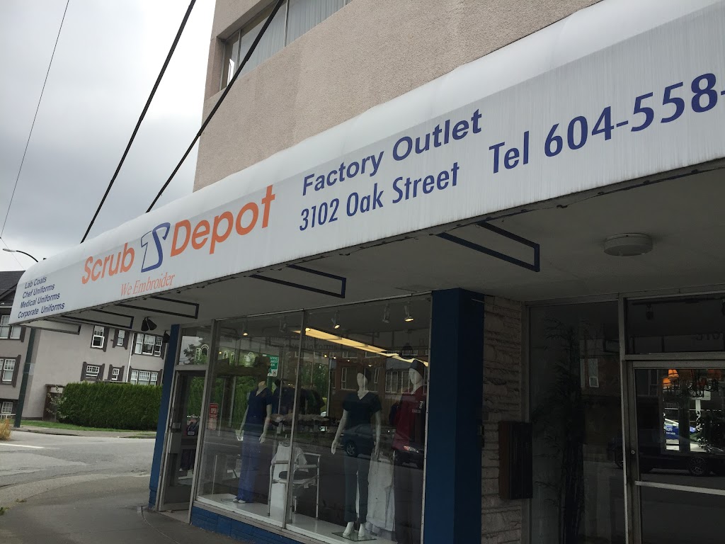 Scrub Depot | 3102 Oak St, Vancouver, BC V6H 2L1, Canada | Phone: (604) 558-2088