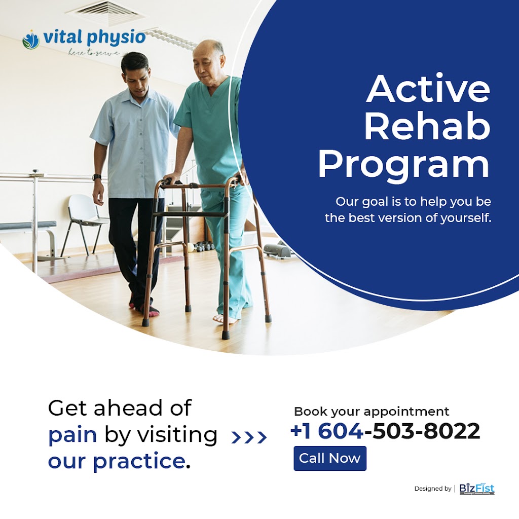 Vital Physiotherapy Clinic | 8556 120 St #103, Surrey, BC V3W 3N5, Canada | Phone: (604) 503-8022