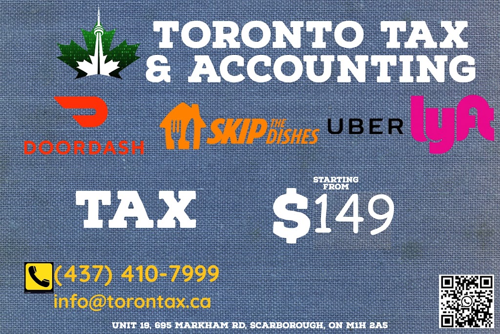 Toronto Tax & Accounting Solutions Inc | 695 Markham Rd #19, Scarborough, ON M1H 2A5, Canada | Phone: (647) 829-4196