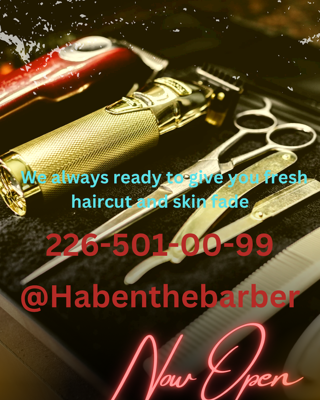 habenbarber.ca | appointments only, 364 Waterloo Ave, Guelph, ON N1H 3K2, Canada | Phone: (226) 501-0099
