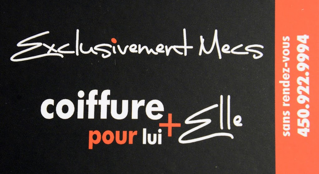 Exclusivement Mecs | 461 Bd Saint-Joseph, Sainte-Julie, QC J3E 0A8, Canada | Phone: (450) 922-9994