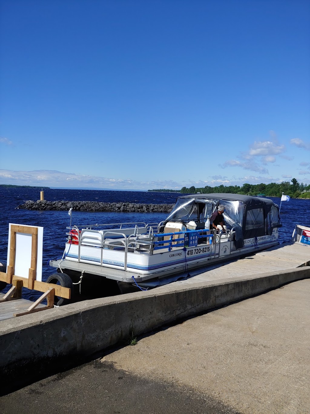 Navette nautique «Le Péribonka» | 375 Rue Édouard Niquet, Péribonka, QC G0W 2G0, Canada | Phone: (418) 720-8215