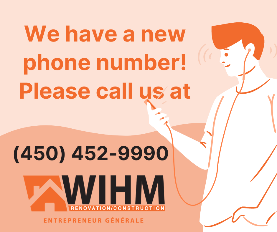 WIHM Renovation | 1730 Bd de la Cité des Jeunes #11, Les Cèdres, QC J7T 1K9, Canada | Phone: (450) 452-9990