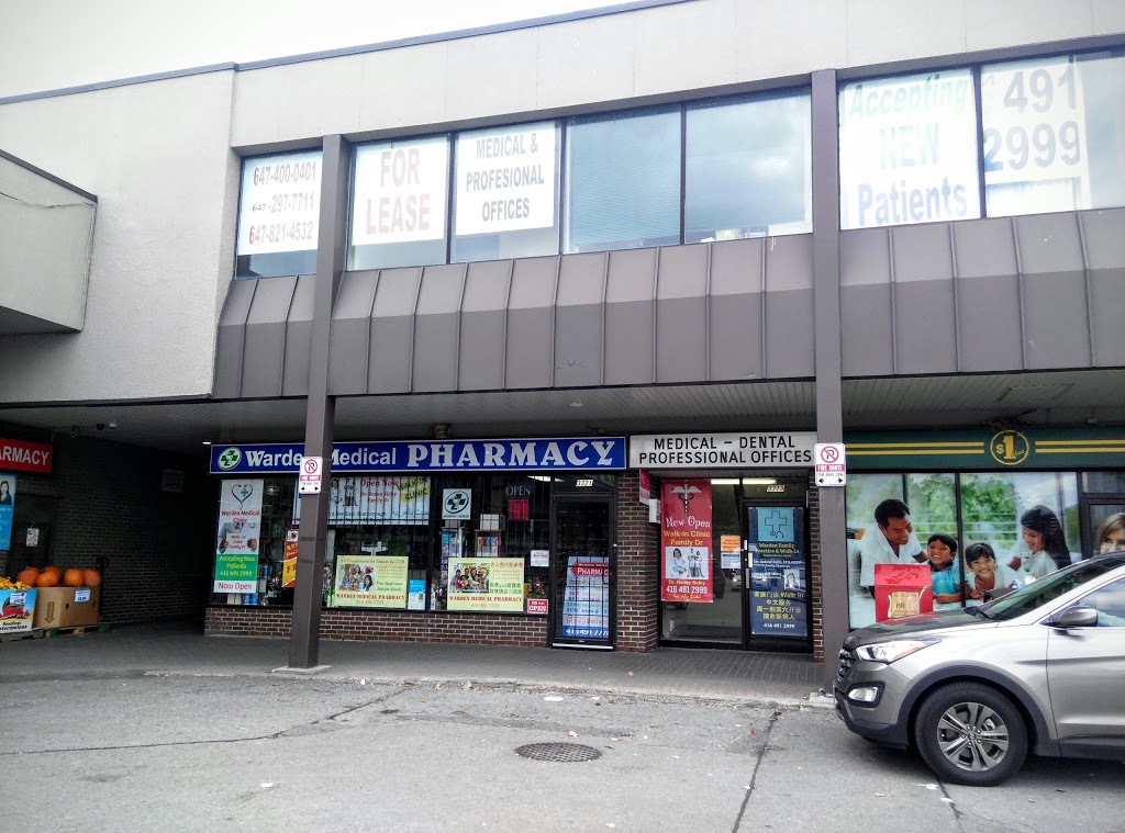 Warden Medical Pharmacy | 3321 Sheppard Ave E, Scarborough, ON M1T 3K2, Canada | Phone: (416) 491-7770
