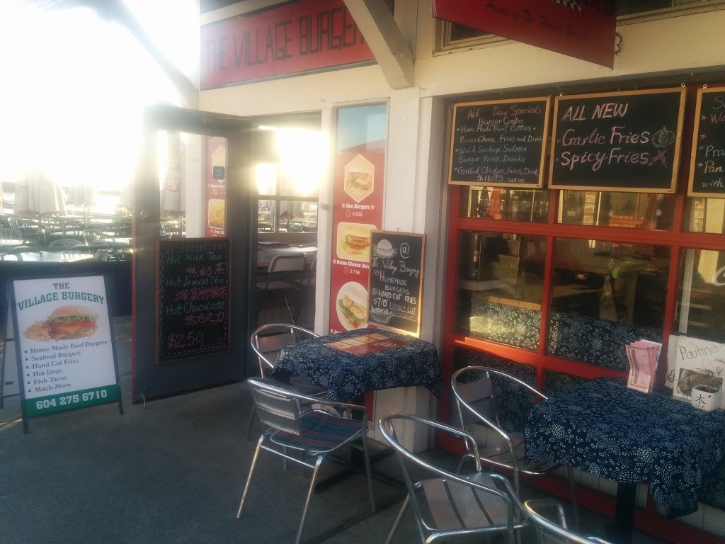 The Village Burgery | 3800 Bayview St #105, Richmond, BC V7E 6K7, Canada | Phone: (604) 275-6710