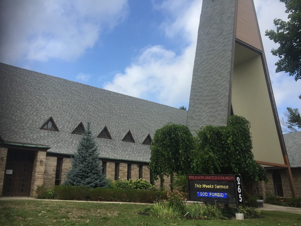 Ryerson United Church | 265 Wilson St E, Ancaster, ON L9G 2B8, Canada | Phone: (905) 648-2731