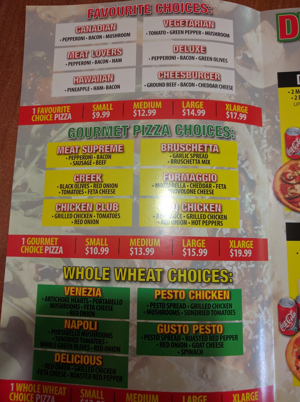 Delicious Pizza | 900 Fairway Crescent, Kitchener, ON N2A 4B3, Canada | Phone: (519) 896-8896