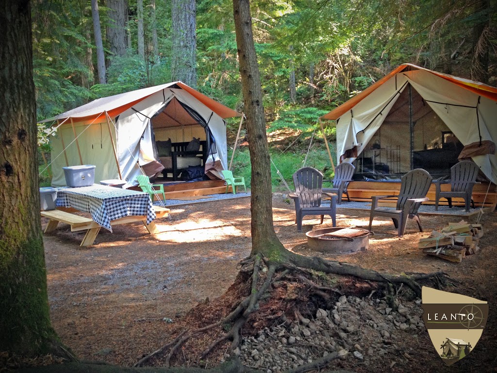 LEANTO | Camp Orcas | 3572 Olga Road, Campsites in the South End Loop, Olga, WA 98279, USA | Phone: (360) 298-1684
