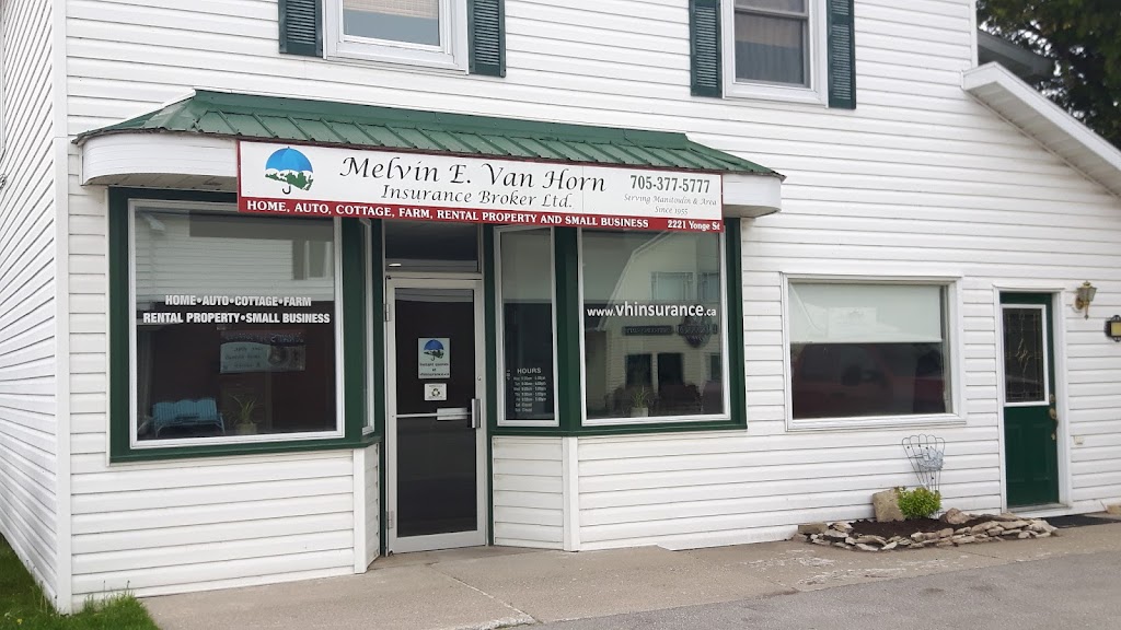 Van Horn Melvin E Insurance Broker Ltd | 2221 Yonge St, Mindemoya, ON P0P 1S0, Canada | Phone: (705) 377-5777