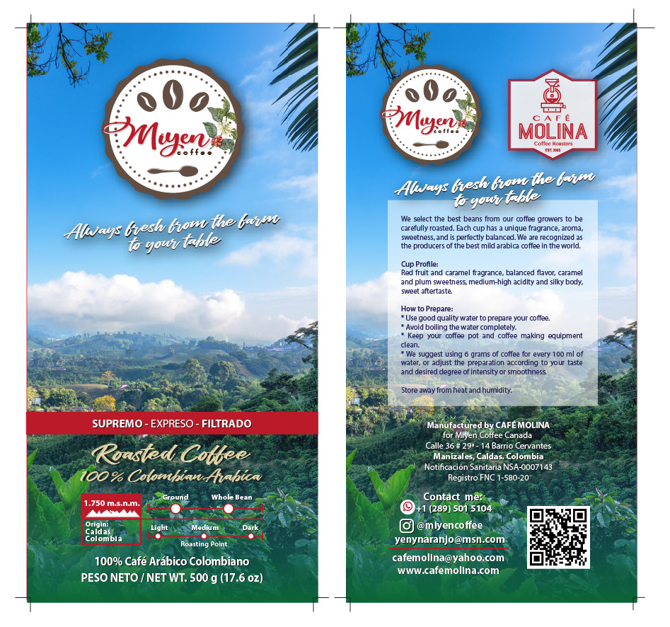 Miyen Coffee | point of interest | 5810 Frontenac St, Niagara Falls, ON L2G 3A9, Canada | 2895015104 OR +1 289-501-5104