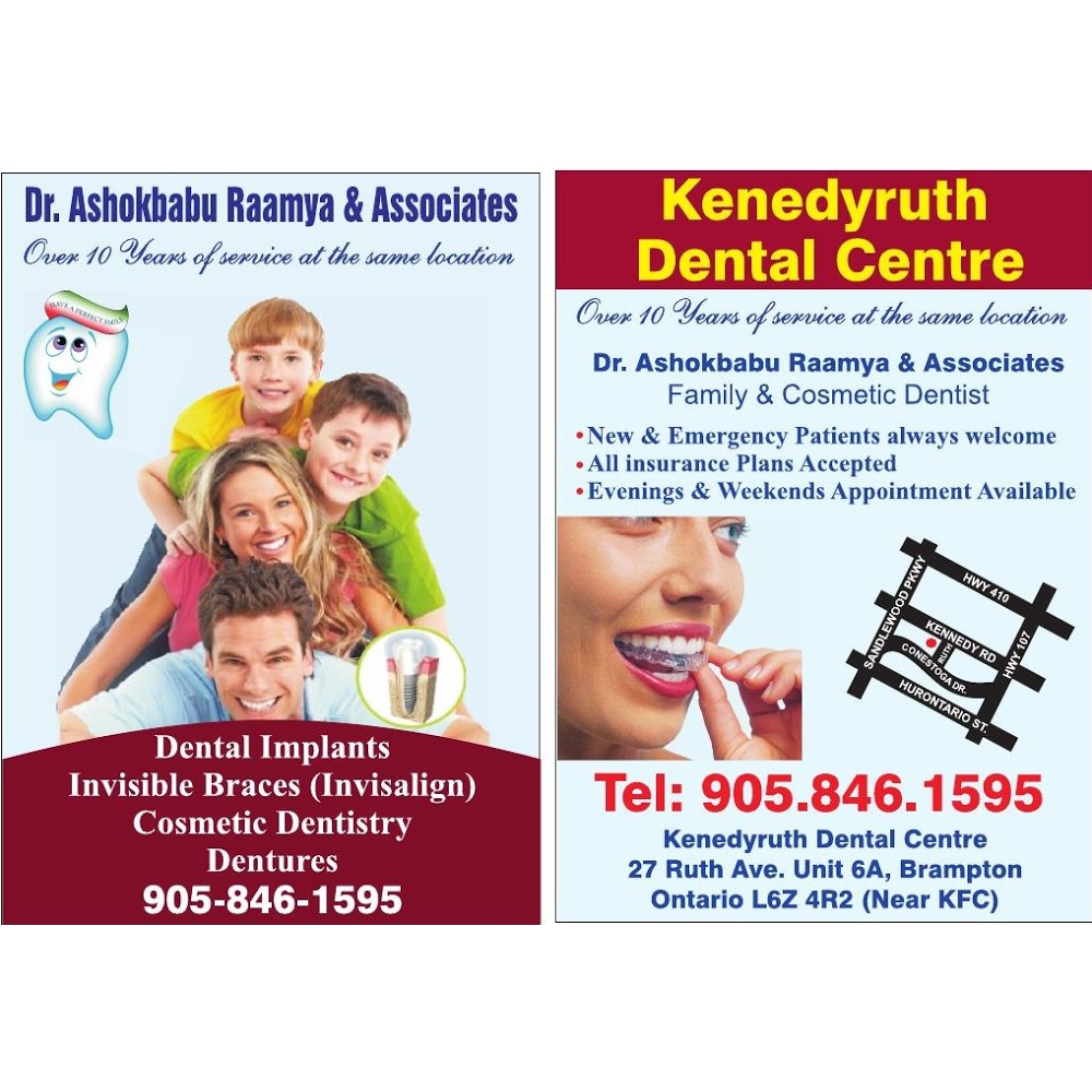Kenedy Ruth Dental Centre | 27 Ruth Ave, Brampton, ON L6Z 4R2, Canada | Phone: (905) 846-1595
