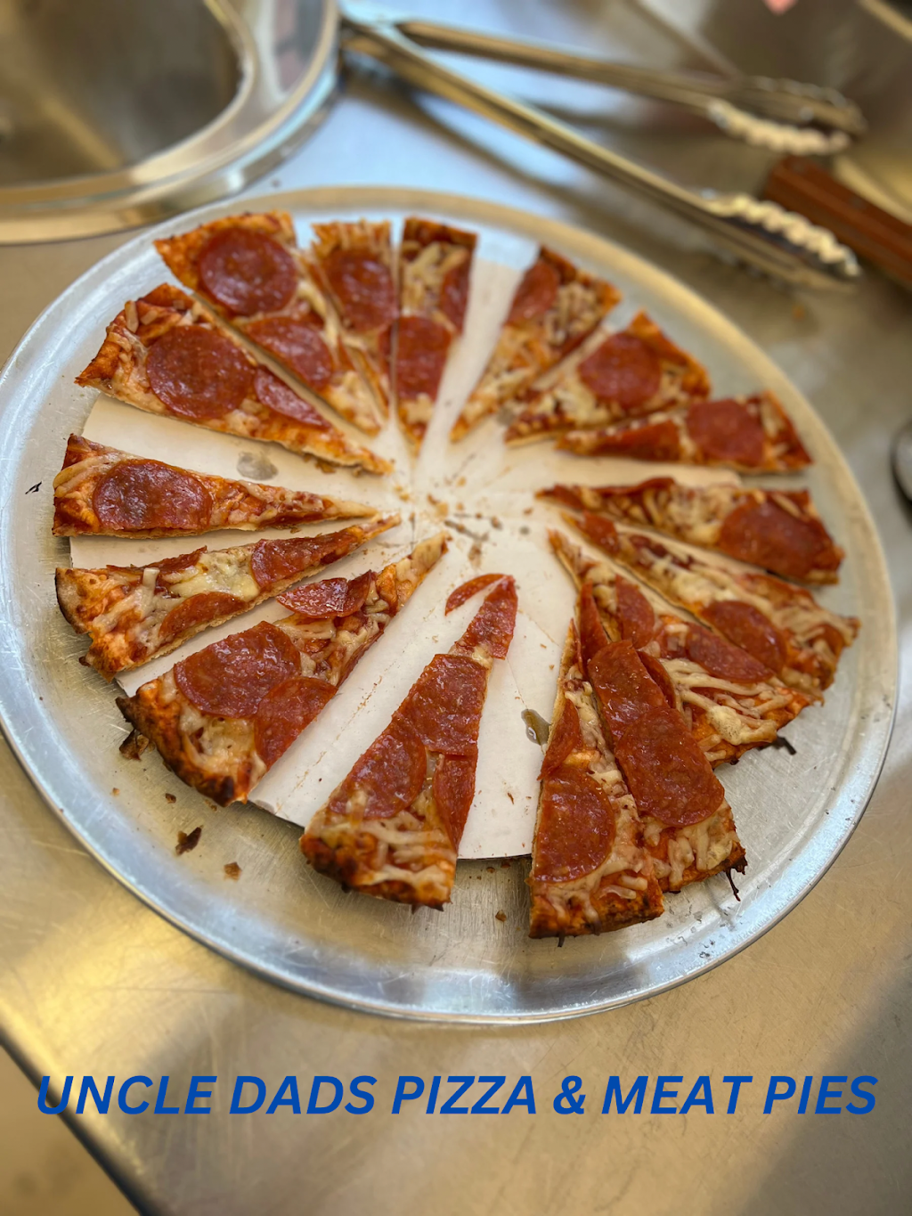 Uncle Dad’s Pizza And Meat Pies | 10 Manitoba St, St Thomas, ON N5P 3A2, Canada | Phone: (519) 857-4585