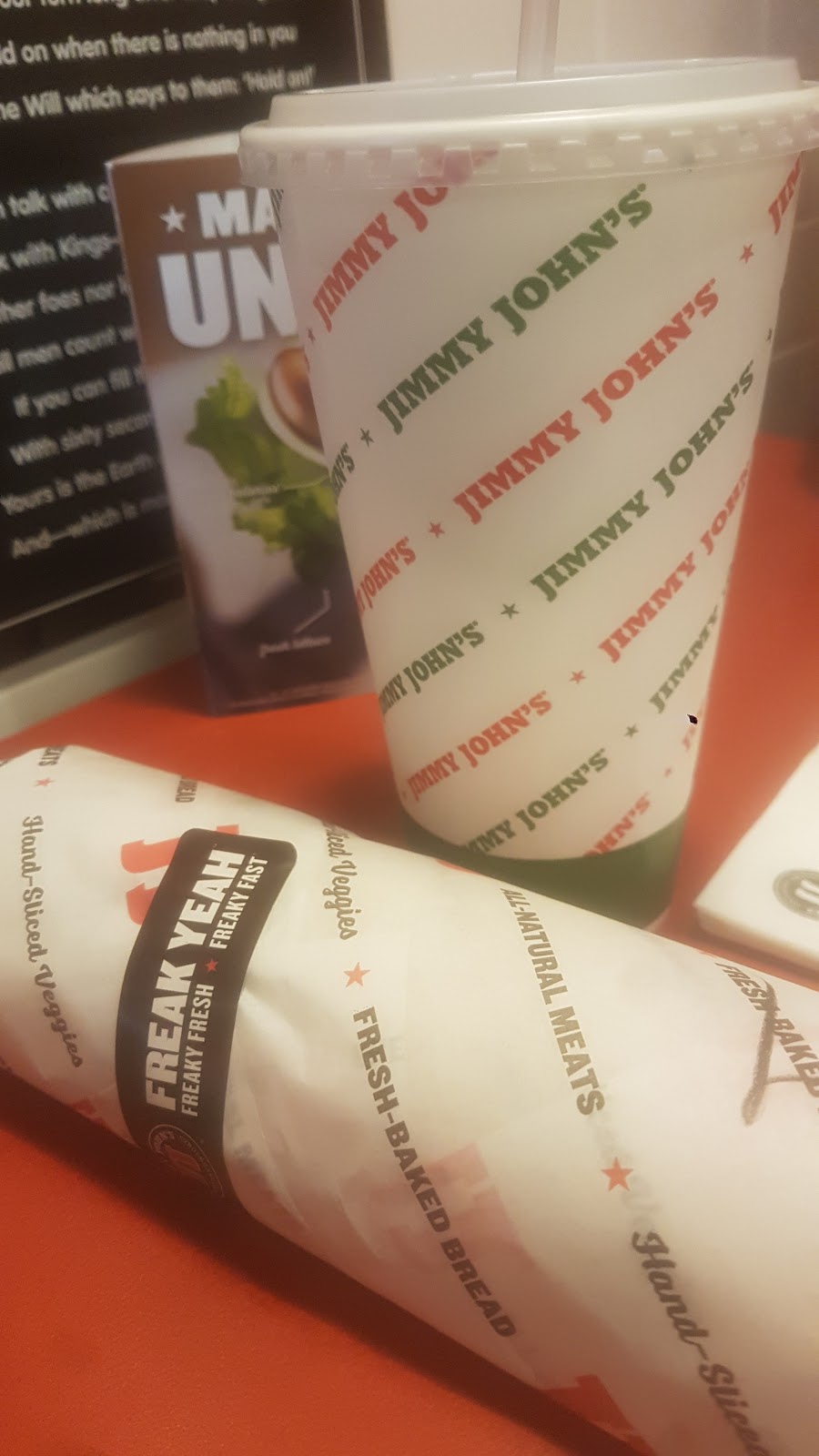 Jimmy Johns | 4265 Meridian St #103, Bellingham, WA 98226, USA | Phone: (360) 594-6658