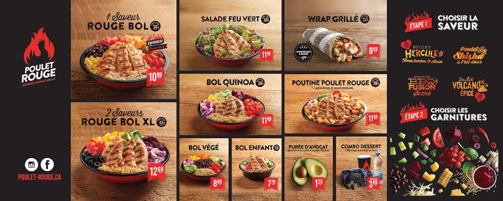 Poulet Rouge Terrebonne | 1185 Boulevard Moody, Terrebonne, QC J6W 3Z5, Canada | Phone: (514) 509-8090
