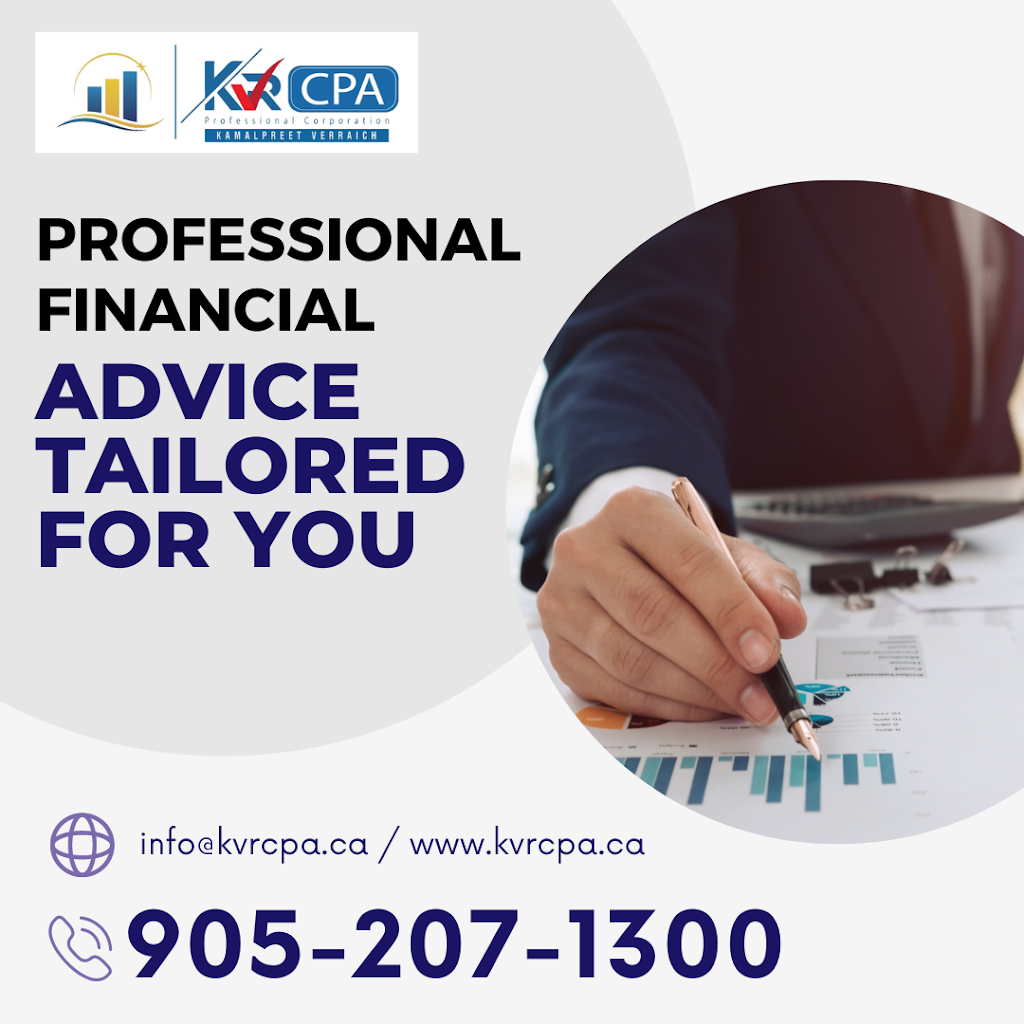 Kamalpreet Verraich CPA | 14 Icefall Rd, Town Of Caledon, ON L7C 3T7, Canada | Phone: (905) 207-1300
