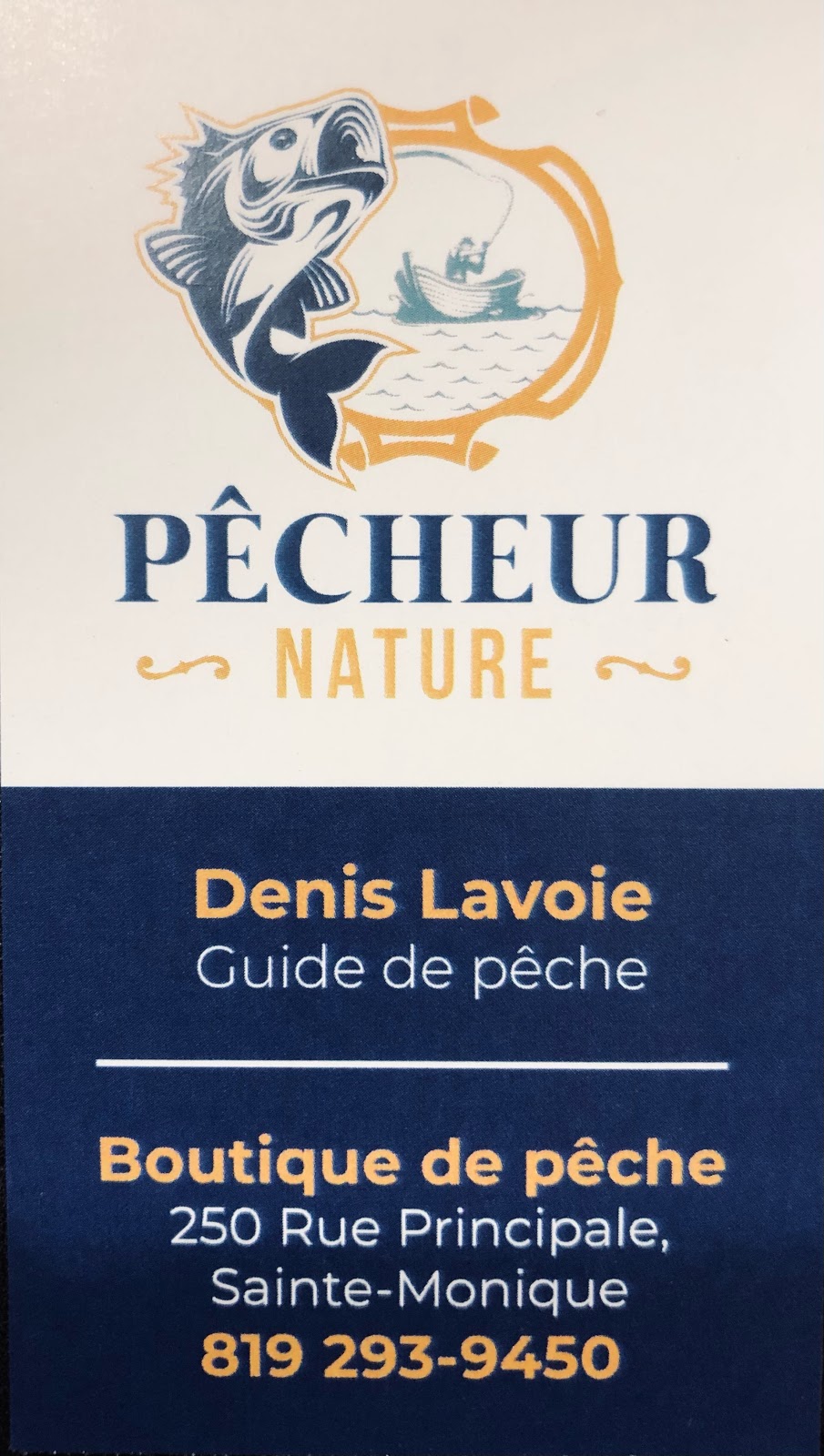 Pêcheur Nature | 250 Rue Principale, Sainte-Monique, QC J0G 1N0, Canada | Phone: (819) 293-9450
