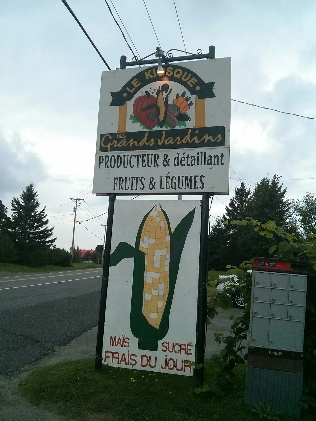 Kiosque Des Grands Jardins Enr | 2087 QC-269, Saint-Gilles, QC G0S 2P0, Canada | Phone: (418) 888-4565