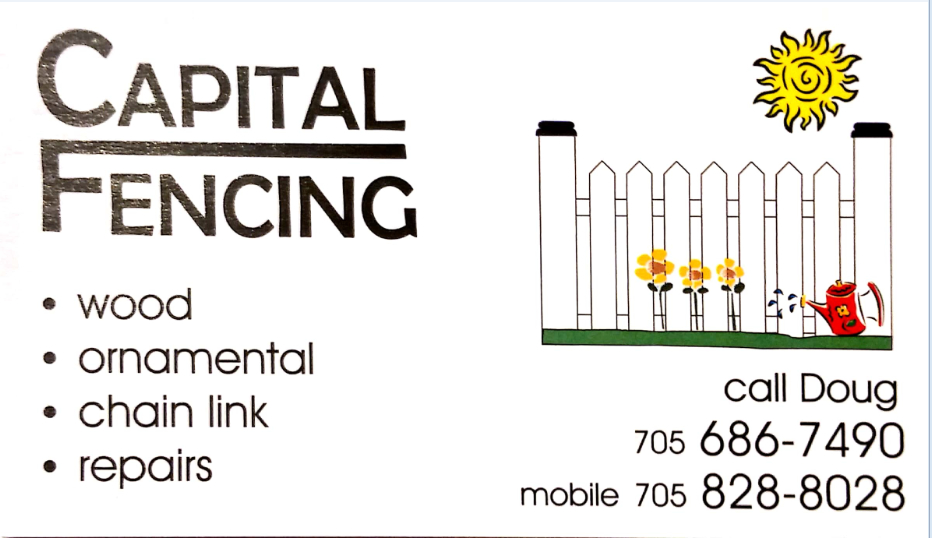 Capital Fencing | 15 River St, Coldwater, ON L0K 1E0, Canada | Phone: (705) 828-8028