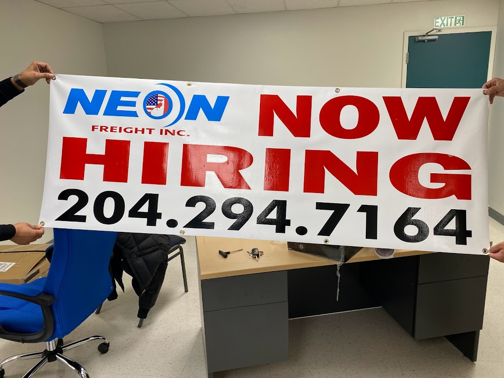Neon Freight Inc. yard | Clover Dr, Stony Mountain, MB R0C 3A0, Canada | Phone: (204) 294-7164