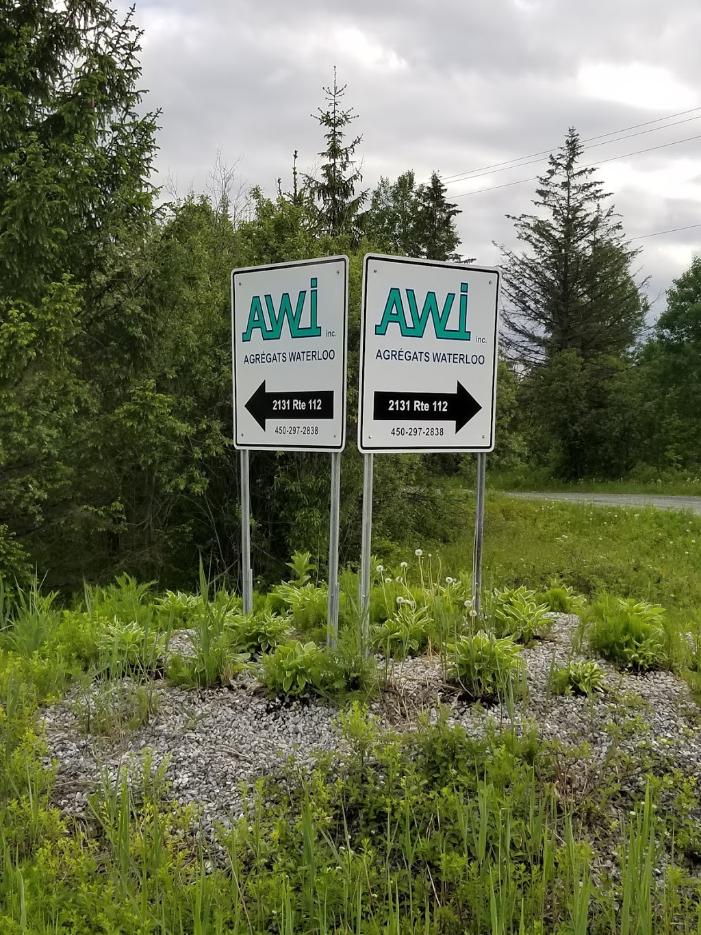 AWI Inc. (Agregats Waterloo) | 2131 QC-112, Stukely, QC J0E 2J0, Canada | Phone: (450) 297-2838