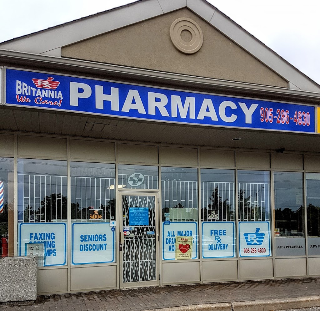 Britannia Pharmacy | 11-5980 Churchill Meadows Blvd, Mississauga, ON L5M 7M5, Canada | Phone: (905) 286-4830