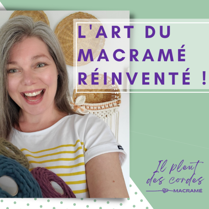 Il pleut des cordes - Macramé | En ligne seulement, Saint-Narcisse, QC G0X 2Y0, Canada | Phone: (819) 380-8230