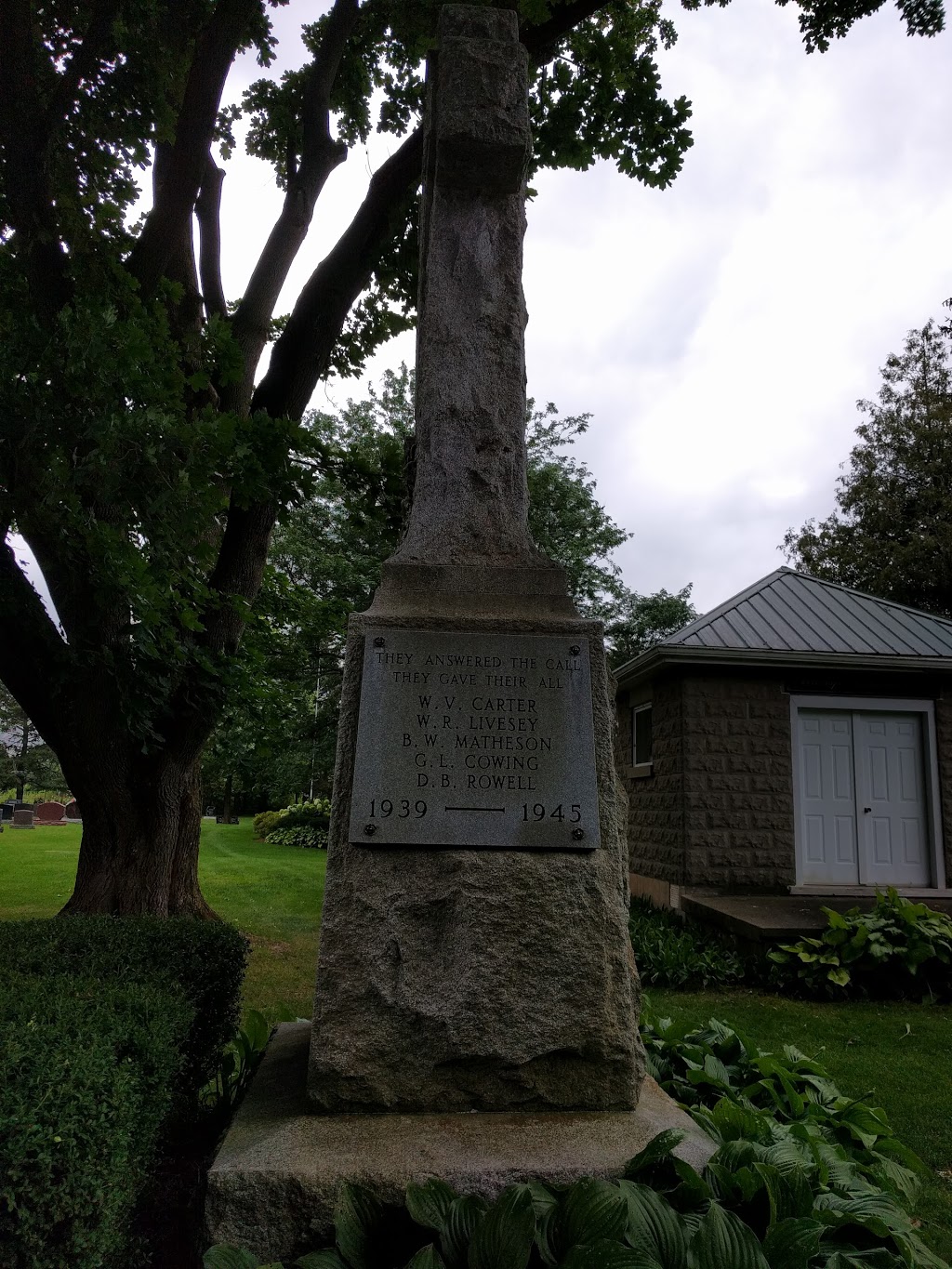 Innerkip Cemetery | 60 Main St, Innerkip, ON N0J 1M0, Canada | Phone: (519) 469-3926