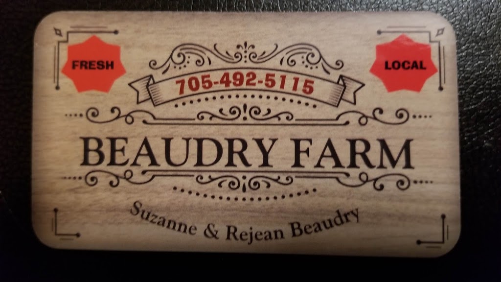 Beaudry Farm | 616 Leclair Rd, Verner, ON P0H 2M0, Canada | Phone: (705) 492-5115