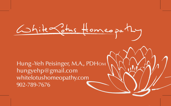 White Lotus Homeopathy | 1000 Winwick Rd, Halifax, NS B3H 4L1, Canada | Phone: (902) 789-7676