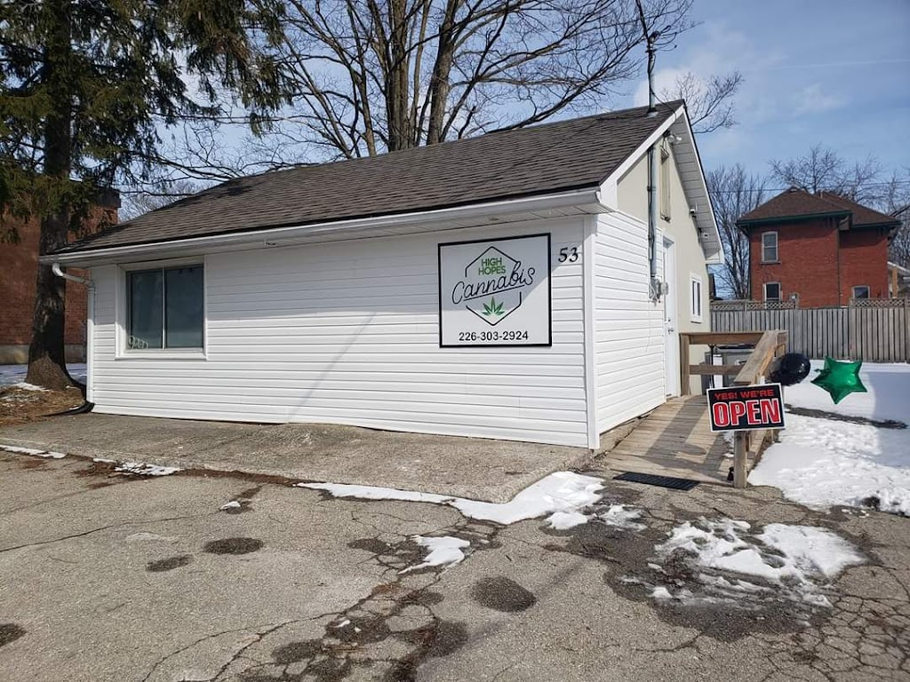 High Hopes Cannabis | 53 Montreal St, Mitchell, ON N0K 1N0, Canada | Phone: (226) 303-2924