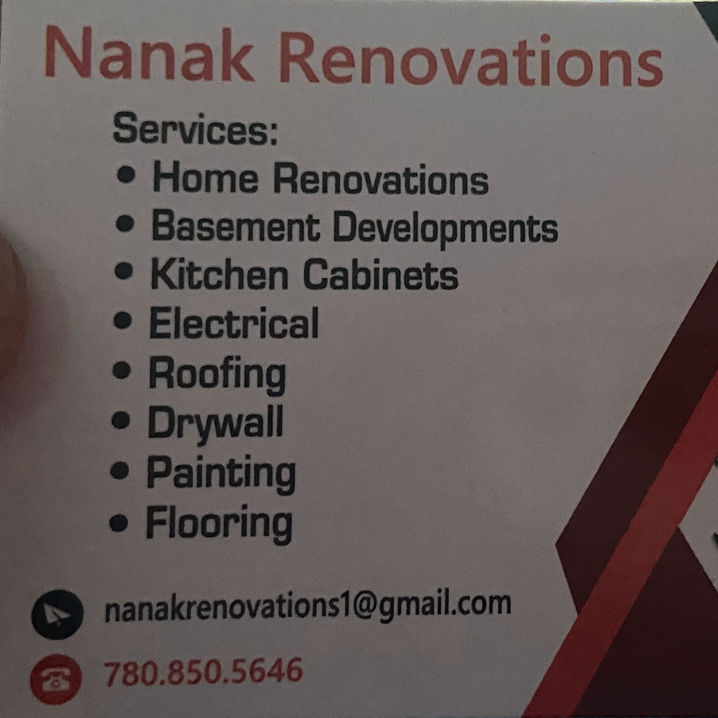 Nanak renovations ltd | 3770 13 St NW, Edmonton, AB T6T 0E5, Canada | Phone: (780) 850-5646