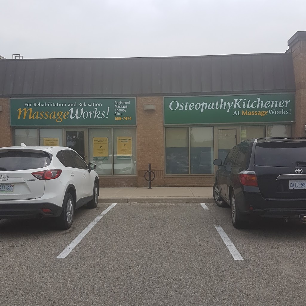 Osteopathy Kitchener | 325 Max Becker Dr Unit 112, Kitchener, ON N2E 4H5, Canada | Phone: (519) 569-7474